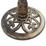 Bronze Bird Bath Pedestal Garden Outdoor | HomeAndLiving
