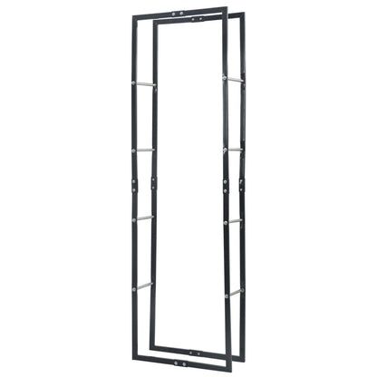 Firewood Rack Black