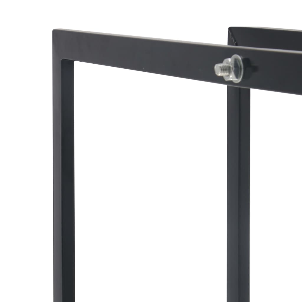 Firewood Rack ,Black