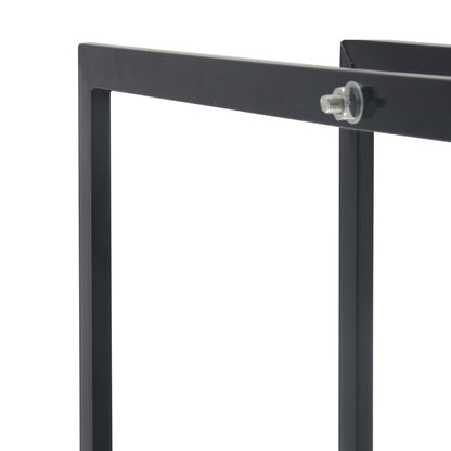 Firewood Rack ,Black