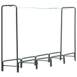 Firewood Rack Anthracite Steel