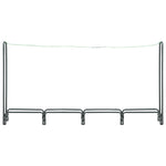 Firewood Rack Anthracite Steel