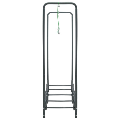 Firewood Rack Anthracite Steel