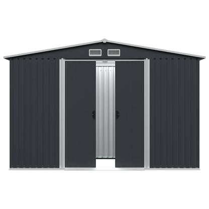 Garden Storage Shed Anthracite Steel