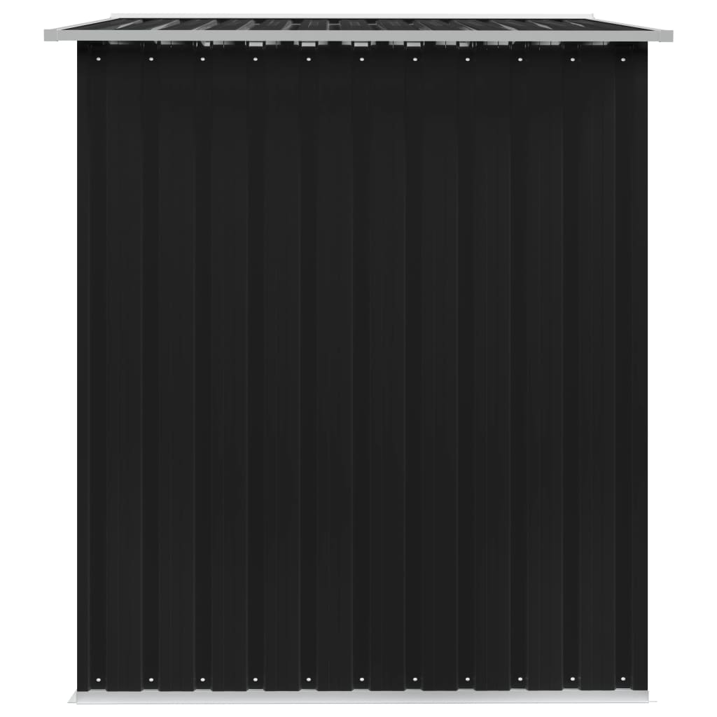 Garden Storage Shed Anthracite Steel 257x205x178 cm