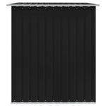 Garden Storage Shed Anthracite Steel 257x205x178 cm