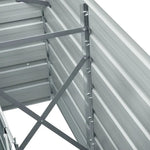 Garden Raised Bed Galvanised Steel Anthracite