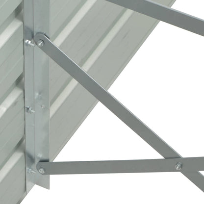 Raised Garden Bed Galvanised Steel Grey