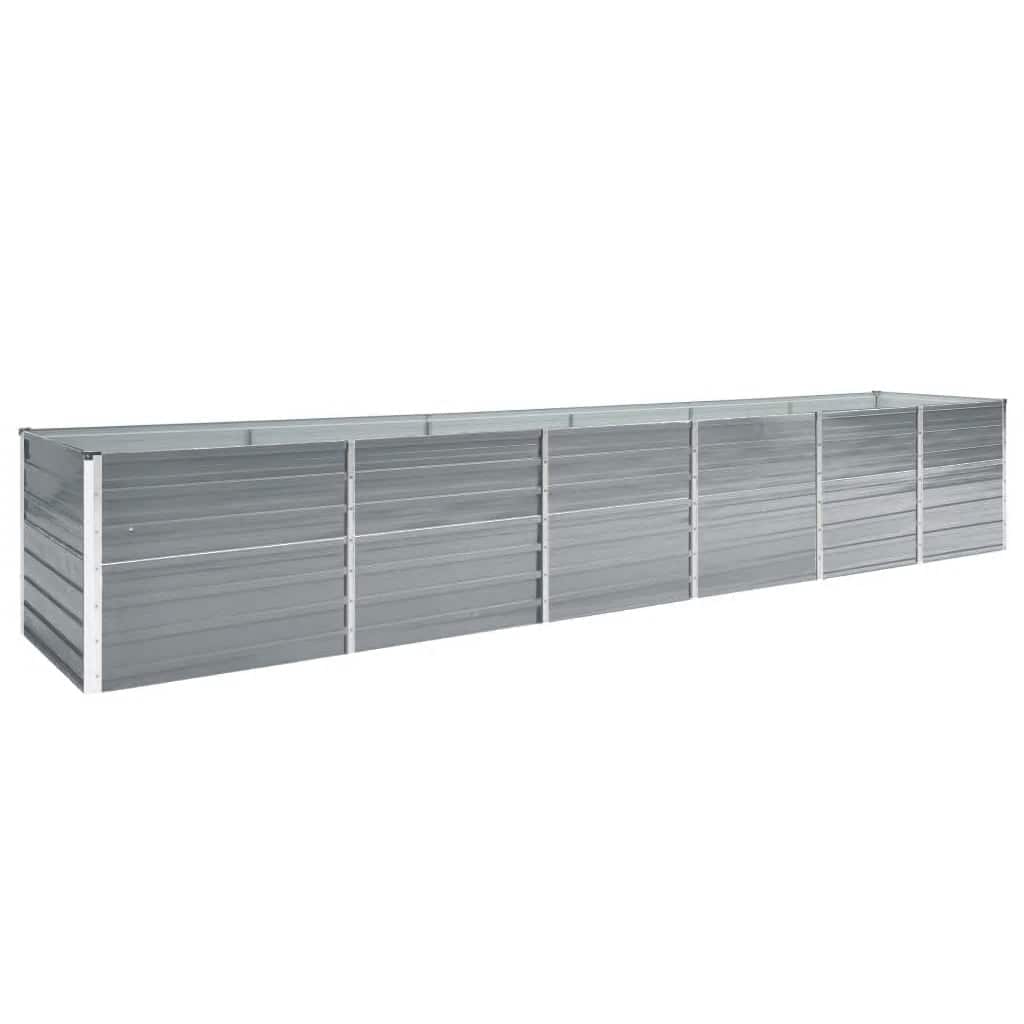 Galvanised Steel Raised Garden Bed 480cm | HomeAndLiving