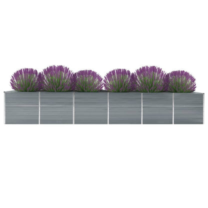 Galvanised Steel Raised Garden Bed 480cm | HomeAndLiving