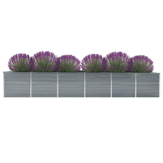 Galvanised Steel Raised Garden Bed 480cm | HomeAndLiving