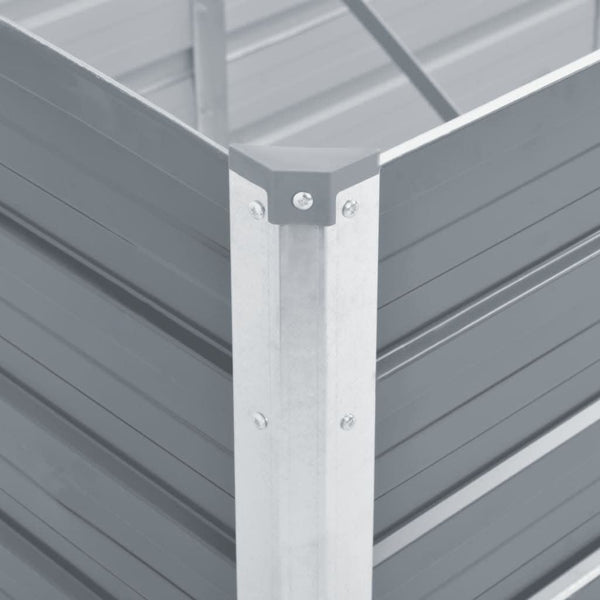  Galvanised Steel Raised Garden Bed 480cm | HomeAndLiving