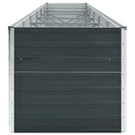 Galvanised Steel Raised Garden Bed 480cm Anthracite | HomeAndLiving