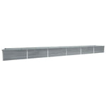 6m Galvanised Steel Raised Garden Bed 600x80cm | HomeAndLiving