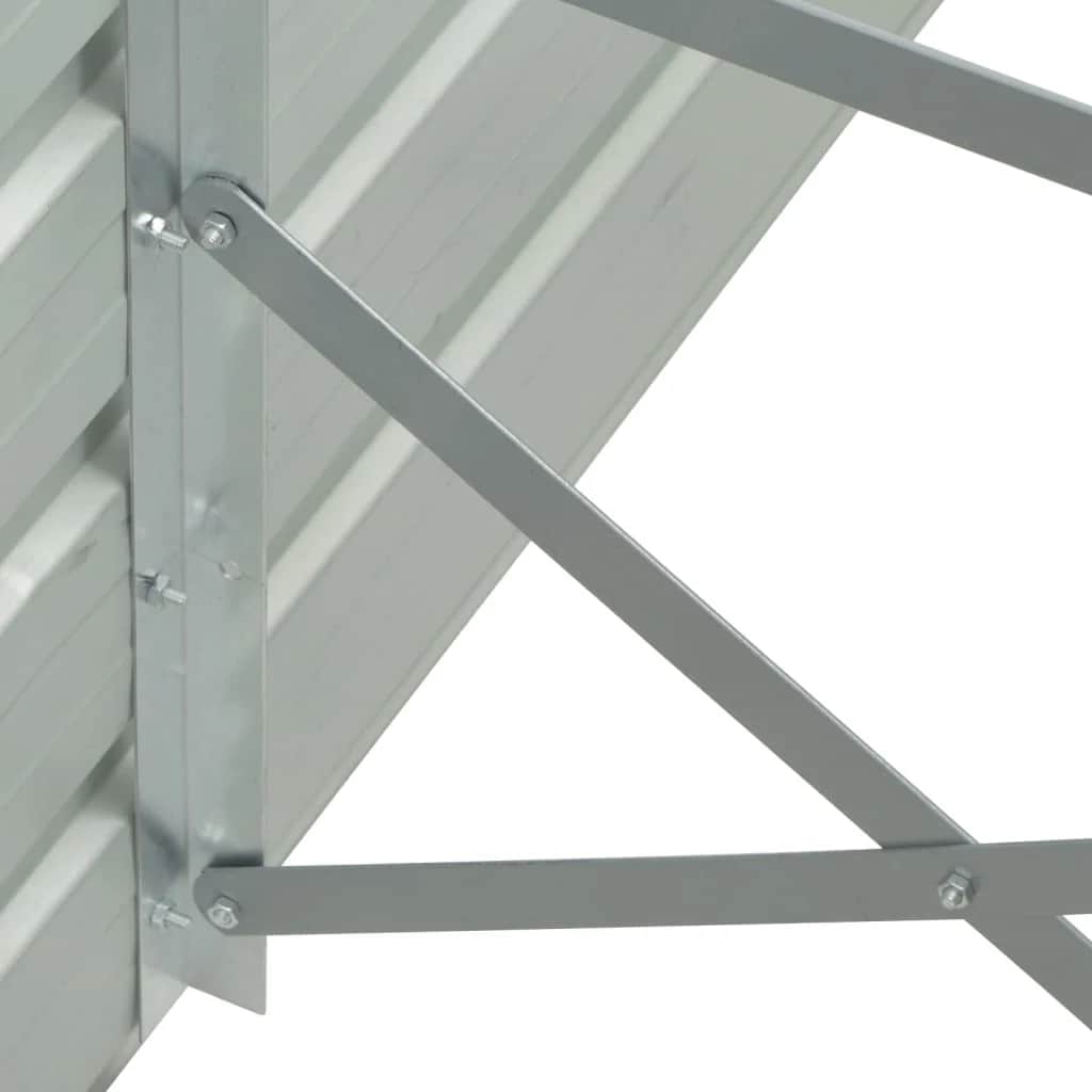 6m Galvanised Steel Raised Garden Bed 600x80cm | HomeAndLiving