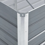 6m Galvanised Steel Raised Garden Bed 600x80cm | HomeAndLiving