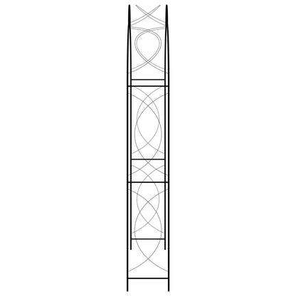Garden Arch Black  Iron Decor