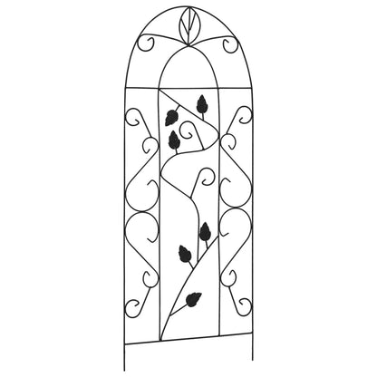 Plant Climbing Racks 3 pcs Black