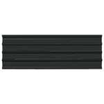 Roof Panels 12 pcs Galvanised Steel Anthracite