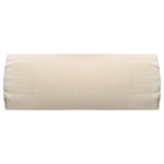 Deck Chair Headrest Cream 40x7.5x15 cm Textilene