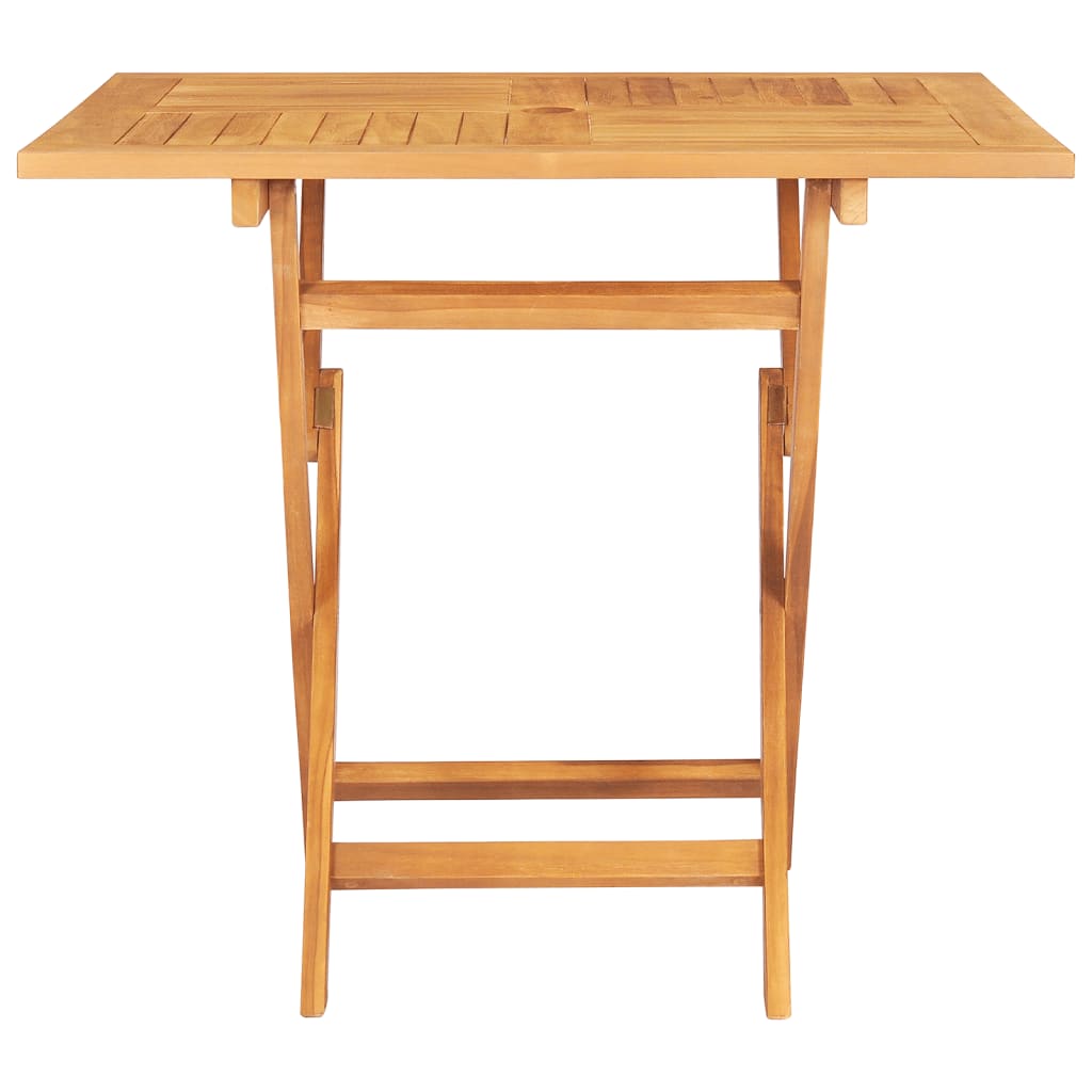 Folding Garden Table Solid T-eak Wood
