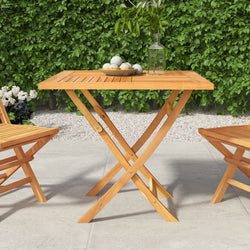 Folding Garden Table Solid T-eak Wood