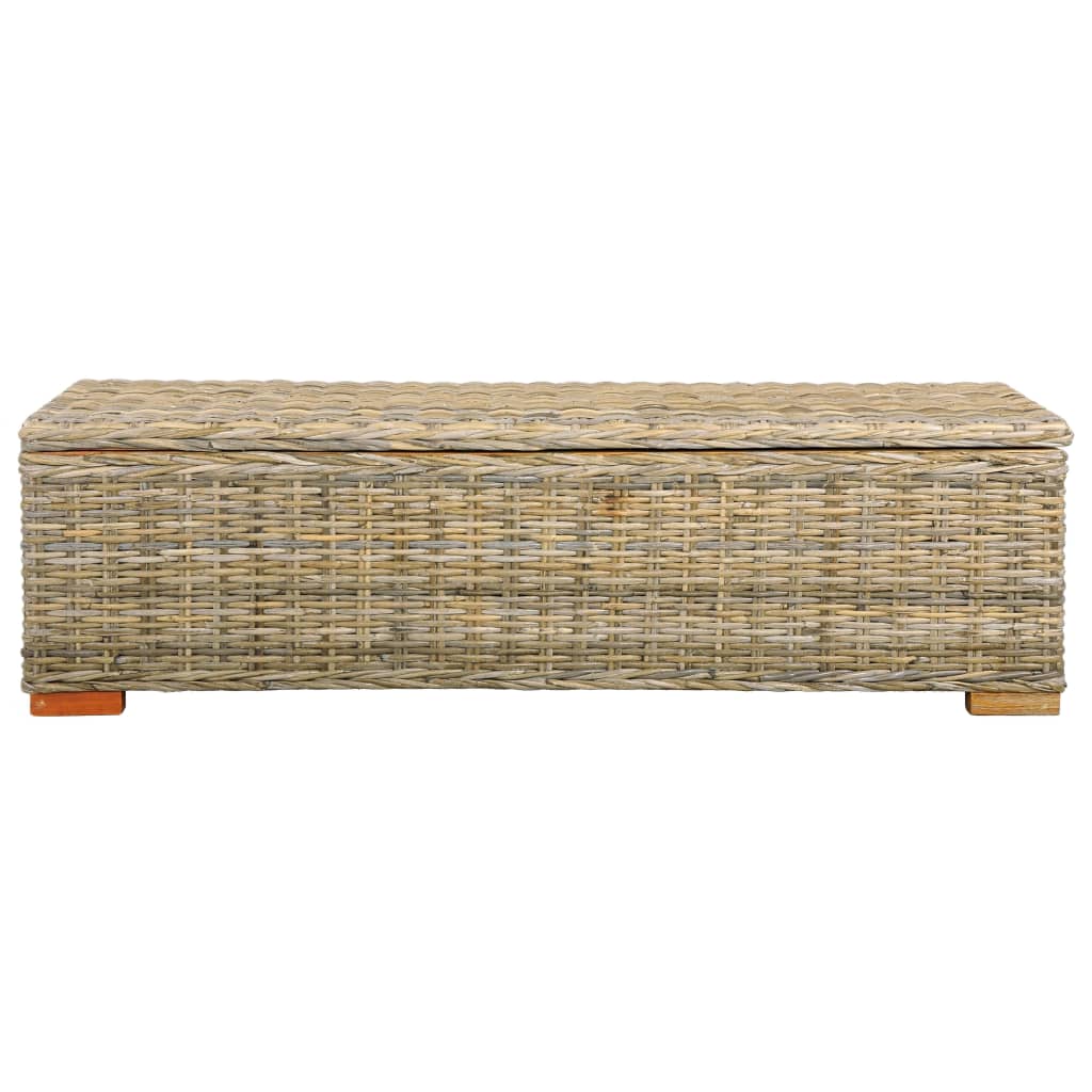 Storage Box Kubu Rattan and Solid Mango Wood