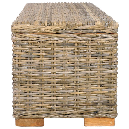 Storage Box Kubu Rattan and Solid Mango Wood