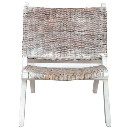Relaing Chair White Natural