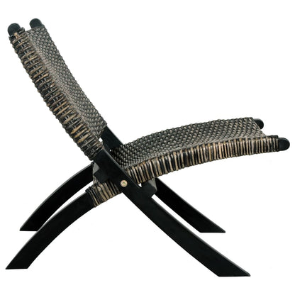 Relaing Chair Black Natural