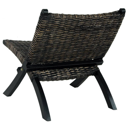 Relaing Chair Black Natural