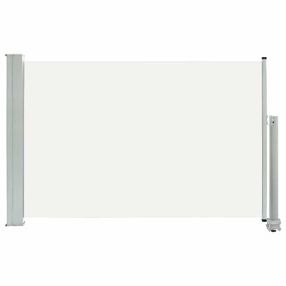 Patio Retractable Side Awning /Cream