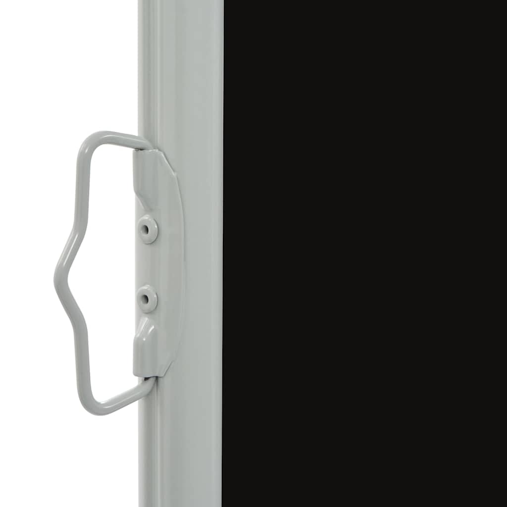 Patio Retractable Side Awning  Black