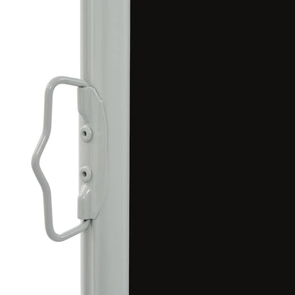 Patio Retractable Side Awning  Black