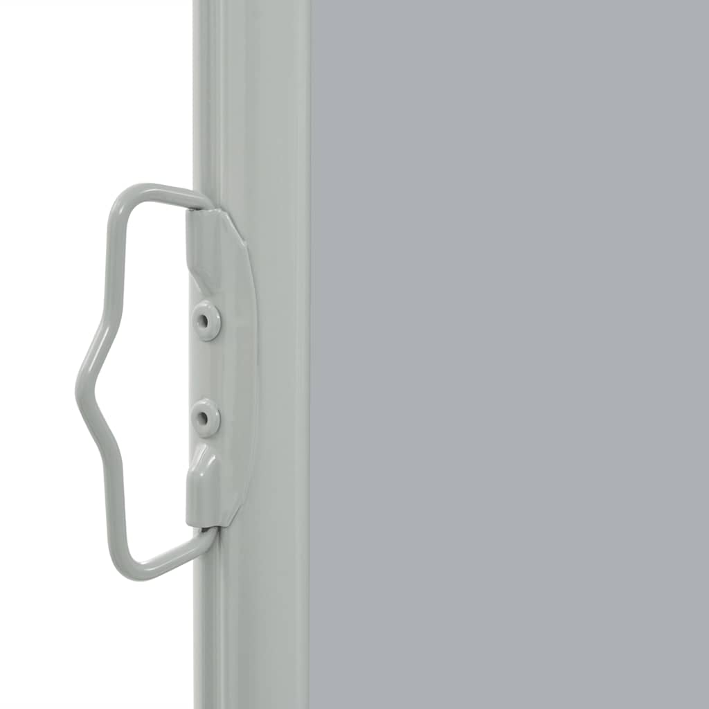 Patio Retractable  Side Awning Grey