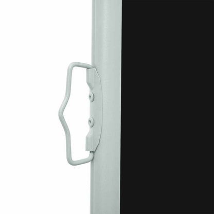 Patio  Retractable Side Awning Black