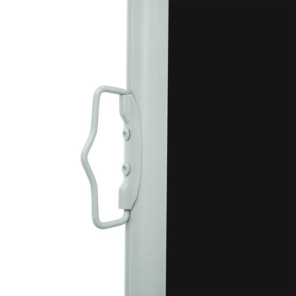 Patio Retractable Side Awning  / Black