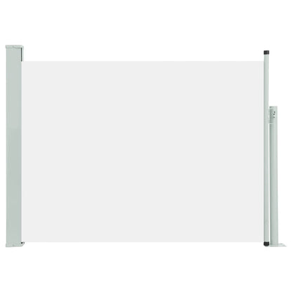 Patio Retractable Side Awning / Cream