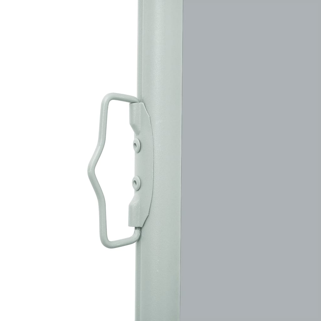 Patio Retractable Side Awning Grey