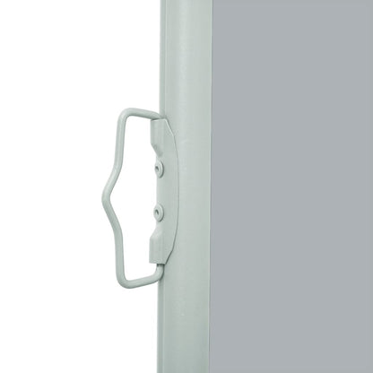 Patio Retractable Side Awning Grey