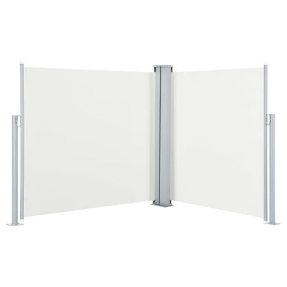 Retractable Side  Awning Cream