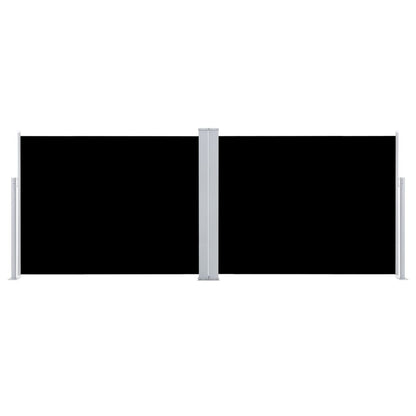 Retractable Side Awning Black