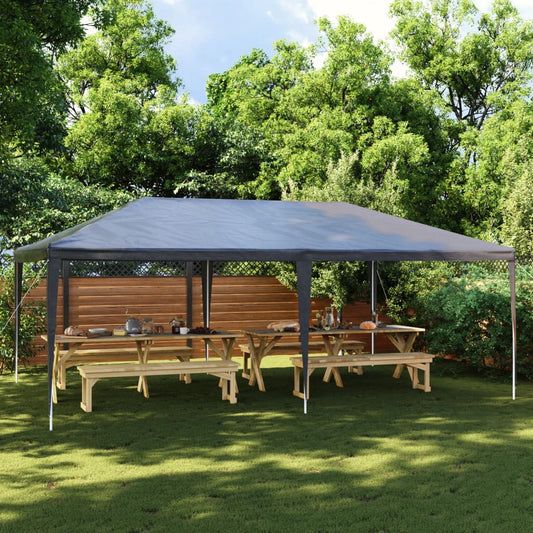 Professional Party Tent 4x6 m Anthracite 90 g/mÂ²