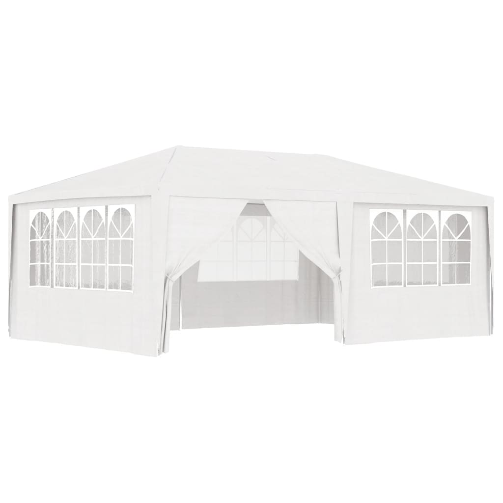 Professional Party Tent with Side Wall White