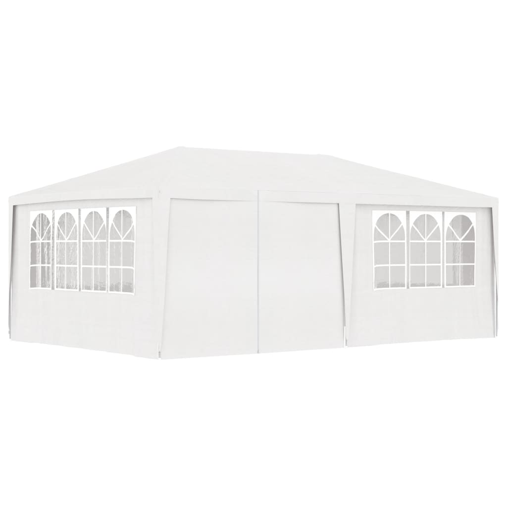 Professional Party Tent with Side Wall White