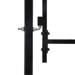 Double Door Fence Gate with Spear Top  L