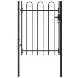 Fence Gate Single Door (Black)