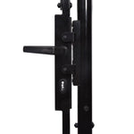 Fence Gate Single Door--Black