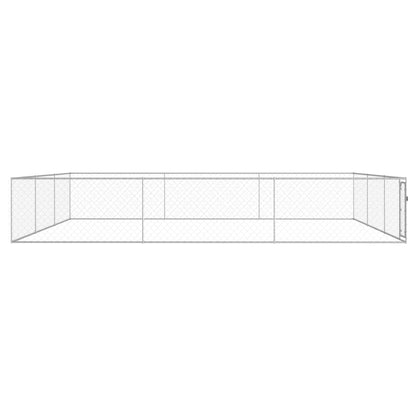 Outdoor Dog Kennel Galvanised Steel L"