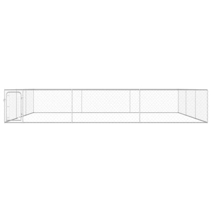 Outdoor Dog Kennel Galvanised Steel L"